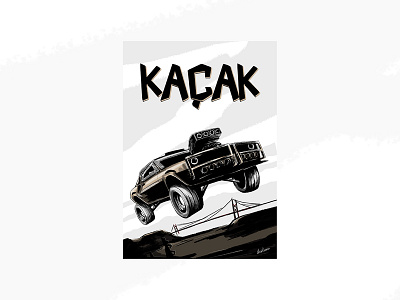 Kaçak - Comic Books Illustration