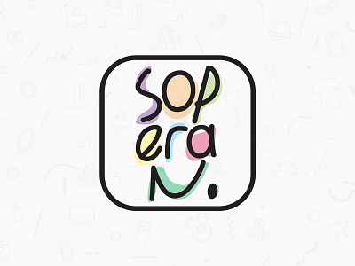 Soperan Logo Design app logo branding drawing istanbul logo logo design typography vector
