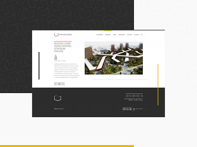 Hayalgücü Architecture Web Design branding design istanbul ui ux web web design webapp website