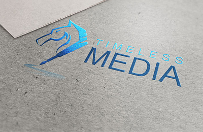 Timeless Media logo design