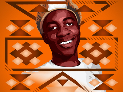 Kabelo Nkosi African Illustration Resized vector illustration