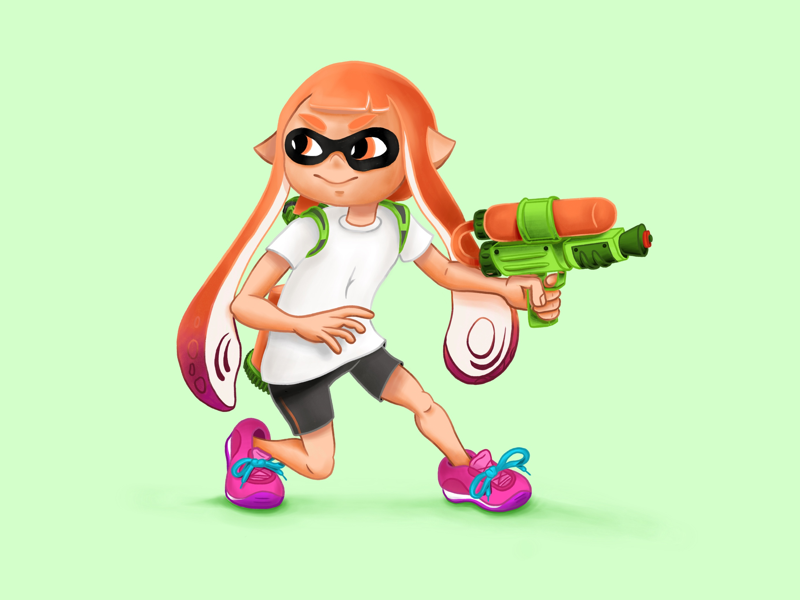 Inkling fan art :) by Julie Manassero on Dribbble