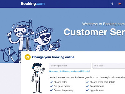 Customer Service Page booking.com contact customer service customer support faq help help center support travel website