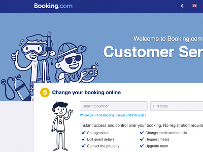 Customer Service Page