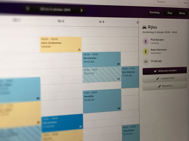 Planning plango planning user interface