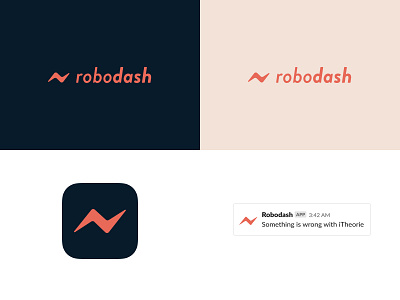Robodash logo mockup dashboard logo mockup robodash slack