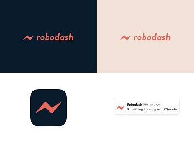 Robodash logo mockup