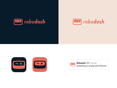 Robodash logo mockup v2 dashboard logo mockup robodash robot