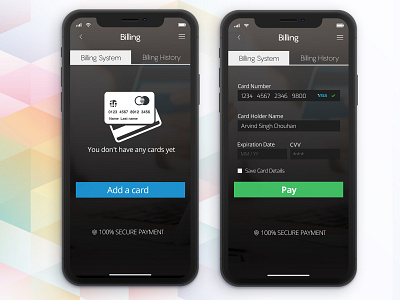 Payment Gateway Interface Concept app ui billing card clean cleanui creditcard design designing dollar ios iphone x mastercard pay payment payment gateway ui set uiux uiuxdesign userinterface visa