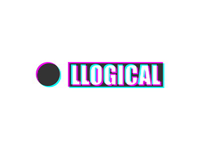 Illogical 36daysoftype bright color design glitch illogical illustration logic logo neon type typography vector