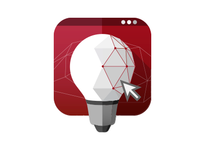 2be3d Modelling icon 2be3d 3d 3dprint bulb icon idea illustration modelling roback
