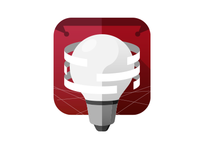 2be3d Scanners icon 2be3d 3d 3dprint bulb icon idea illustration roback scanners