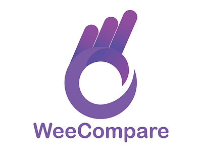 WeeCompare/Logo applicaiton artdirection branding challenge design illustrator logo