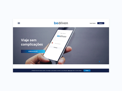 bedriven website app bedriven blue corporate corporate design design responsive website ui web website website design