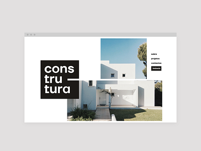 construtura - home black construction design gray house responsive ui uidesign uidesigner userinterface userinterfacedesign web webdesign website