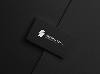 Rebrand - Ardósia Real architecture black brand brand design branding construction design logo slate typography vector