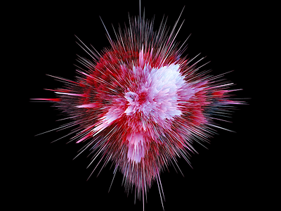 wonder nebula adobephotoshop cinema4d colors composition explosion graphicdesign motiondesign pink red screensaver white