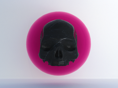 Rockstar skull 3d 3dartists 3dskull cinema4d coronarender design graphics lights marble minimal motion motiondesign motiongraphics motionlovers multimedia pink skull visualartist