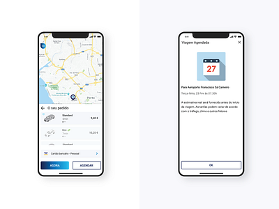 Bedriven Screens app design ride rideapp travel travelapp ui uidesign ux uxdesign
