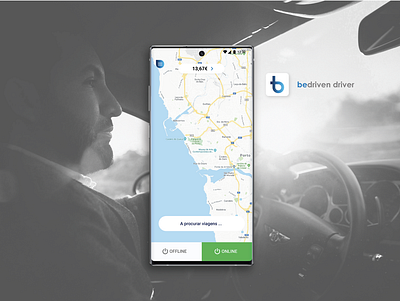 Bedriven Driver app design driver mobile mobile app ride riding app ui userexperience userinterface ux xd xd design