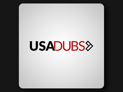 USA Dubs branding design logo