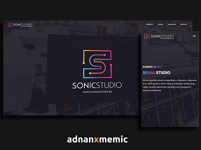 Sonic Studio design ui ux web webdesign webdevelopment