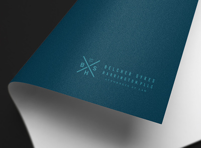 Belcher Sykes Harrington Brand attorney brand branding branding agency design lawfirm lawyer logo nashville