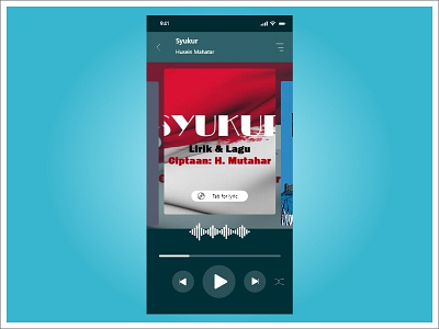 Music Player adobexd mobileapps music music app musicplayer ui