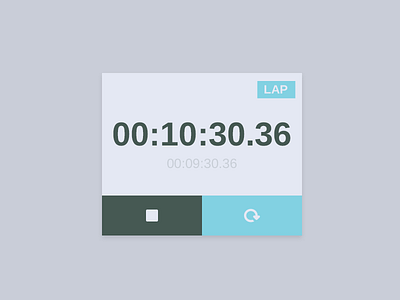 Stopwatch UI