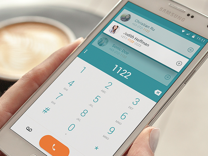 Elephone Dialler samsung incoming call phone call material design keypad android dialler phonebook search engine search cards debut