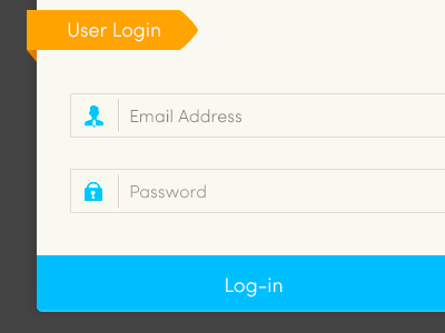 Simple Login Form (PSD Included)