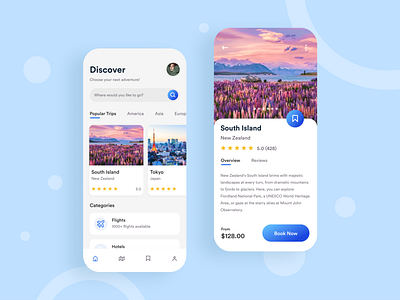 Trip Finder app mobile app mobile design mobile ui native product design travel trip ui ux