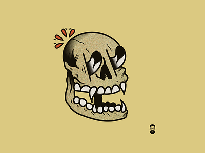 Crazy skull