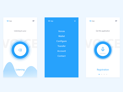 Application of Speech Concept ui 设计