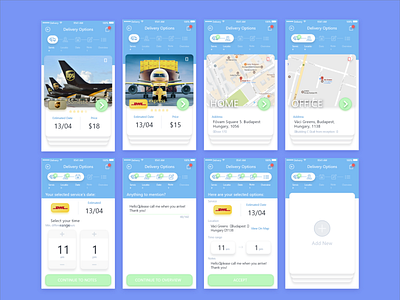 Logistics APP ui 设计