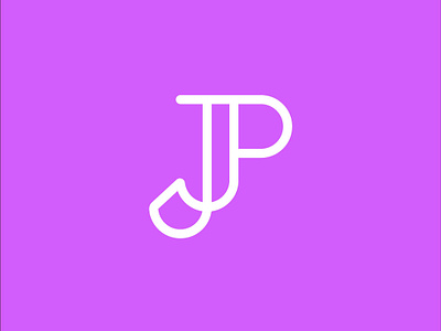 Letters J + P design designer grid logo illustration logo logodesign logotype monogram typography