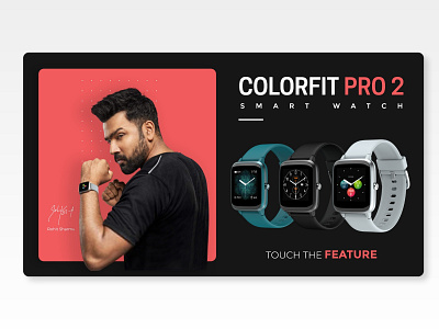 Colorfit Pro 2 adobe xd app branding design flat typography ui ux web website