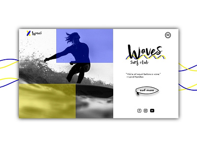 Landing page Dailyui 003 dailyui dailyui003 landing page surf board