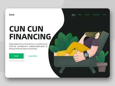 CUNCUN FINANCIAL design ui