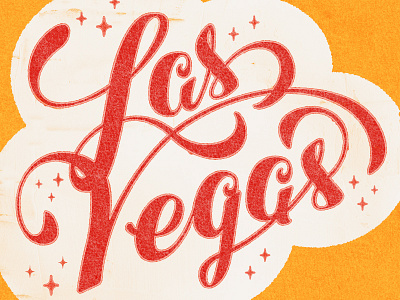 Las Vegas las vegas lettering show us your type