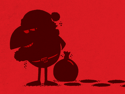 Secret Santa kris kringle santa shifty sneaky soot