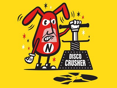Disco Noid character disco noid vinyl