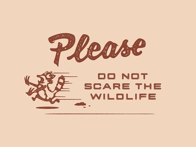 Wildlife design hand lettered hand lettering illustration lettering script tour of terror type typography