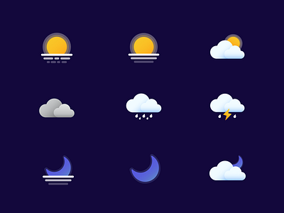 #Exploration - Icon Weather design icon ui