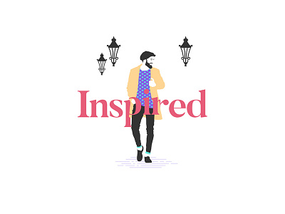 Inspired #2 design illustration inspired man minimalizm simple