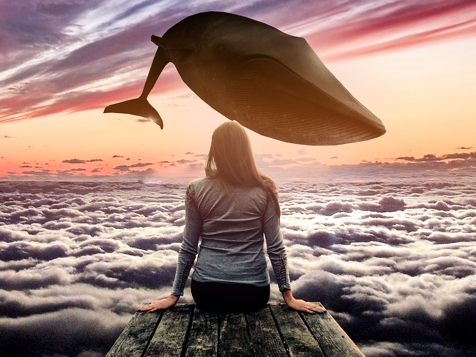 Sky Whale by KOOLAIDMAN100X on Dribbble