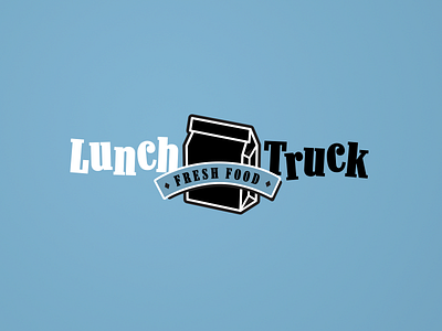 LunchTruck.com Logo brand identity logo