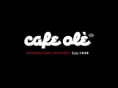 Cafe Olè Logo and Identity