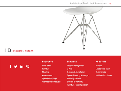 Henriksen Butler Rebrand (Footer Treatment)