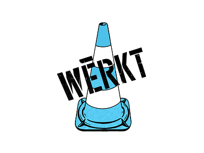 Wērkt (Kraftwerk) identity logo parody